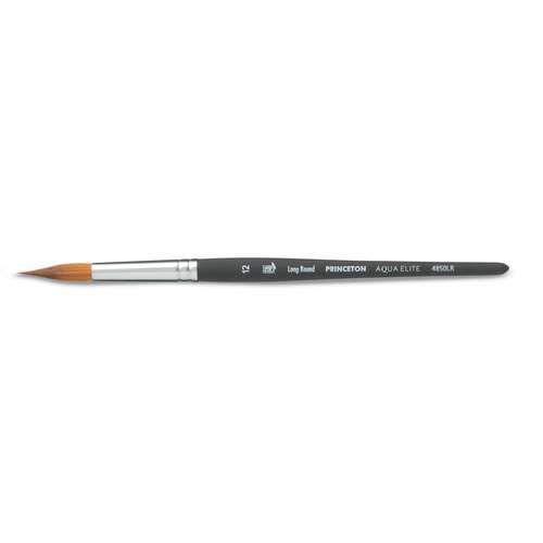 PRINCETON™ | AQUA ELITE™ 4850LR aquarelpenseel ○ rond & lang — synthetisch haar 