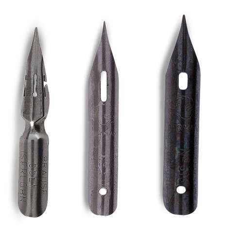 Brause | DRAWING kroontjes — 3-set Sketch & Illustrate 