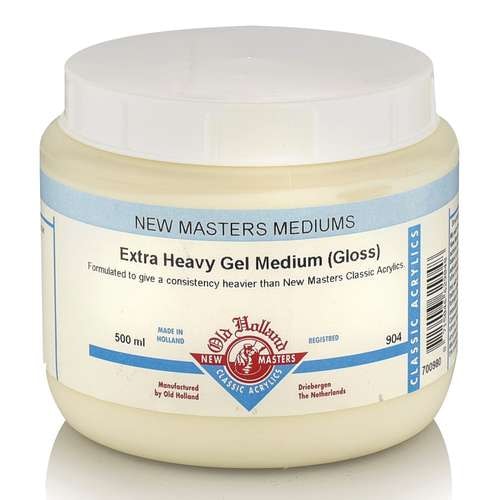 Médium gel brillant épais extra Old New Masters Holland 