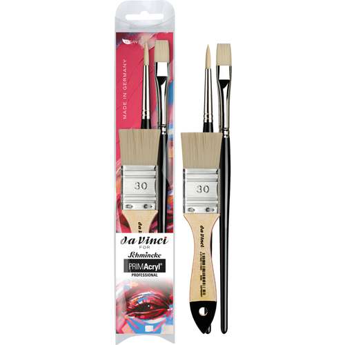 Set de 3 pinceaux Primacryl Da Vinci 