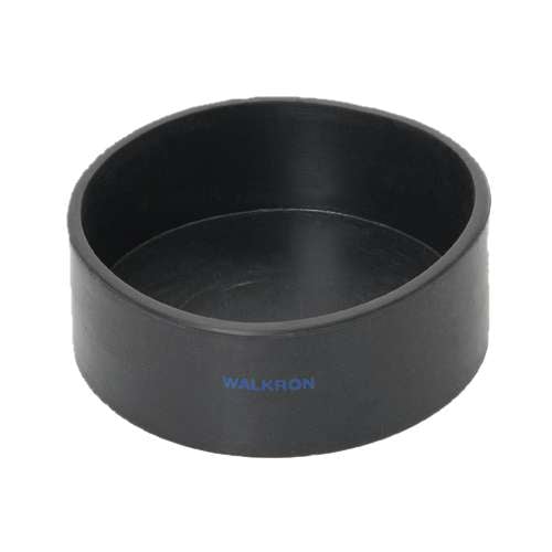 Coupelle ronde noire pour plâtre Walkron 