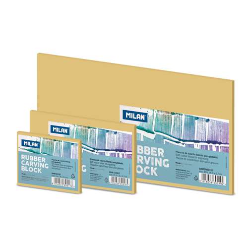 MILAN® | RUBBER CARVING BLOCK 