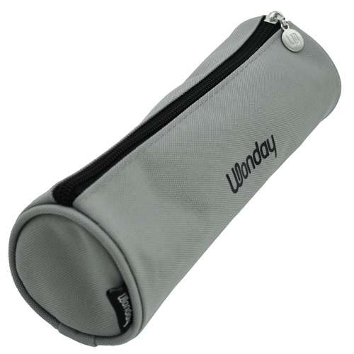 Rond etui elegant grijs Wonday 