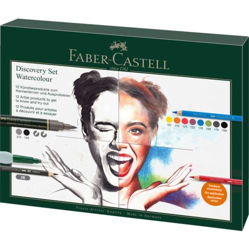 FABER-CASTELL | Watercolour — 12-cadeauset Discovery 