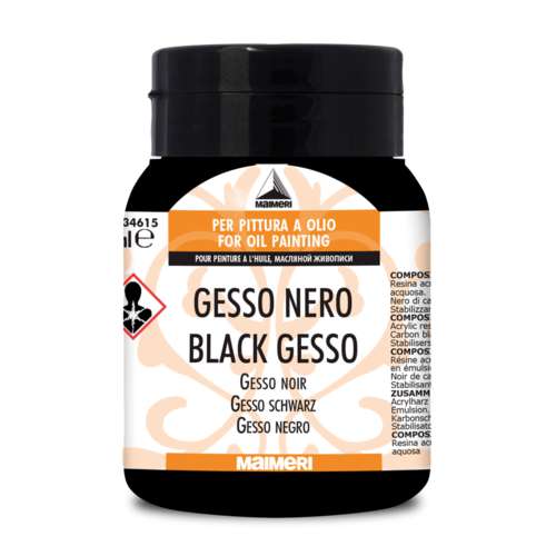 MAIMERI | GESSO 615 — zwart 