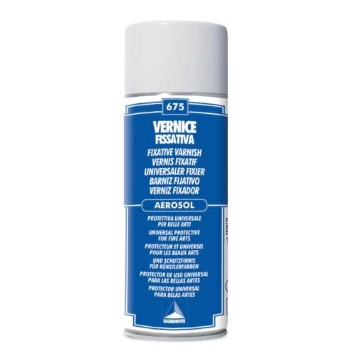 MAIMERI | Fixatief - vernis UV 675 ○ spuitbus — universeel 