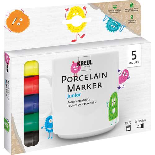 KREUL | PORCELIAN MARKER — 5-set Junior 