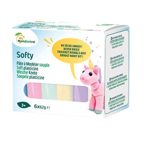 Set pâte à modeler Softy Darwi 
