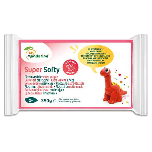 SUPER-SOFTY Kinder-Modelliermasse 350 g 