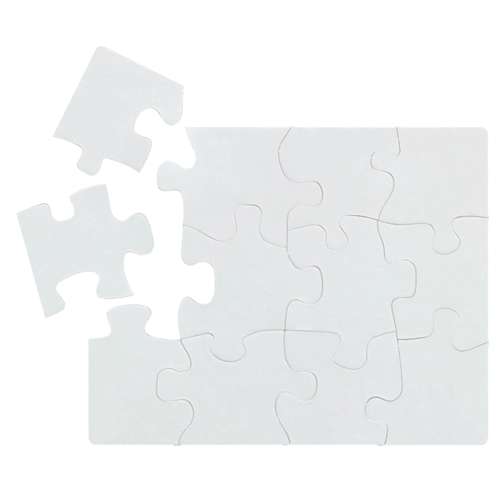 Cléopâtre | Legpuzzel ○ rechthoekig — 12 blanco stukjes 