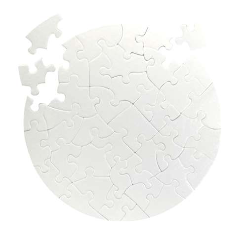Puzzle blanc rond Cléopâtre 