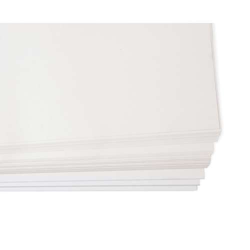 50 vellen kunstdrukpapier wit naturel 