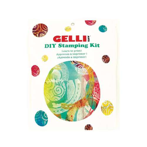 Kit fabrication de tampon DIY Stamping Kit Gelli Arts 