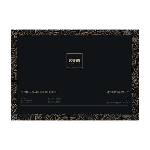 Bloc aquarelle Kum 