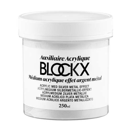 Médium effet argent métal Blockx 
