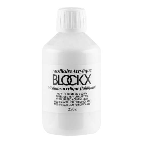 Médium acrylique fluidifiant Blockx 