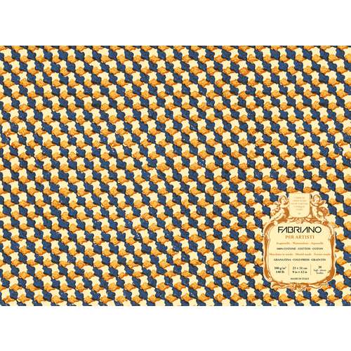 FABRIANO® | BLOCCO PER ARTISTI aquarelblok — grana fina = fijngekornd (2)