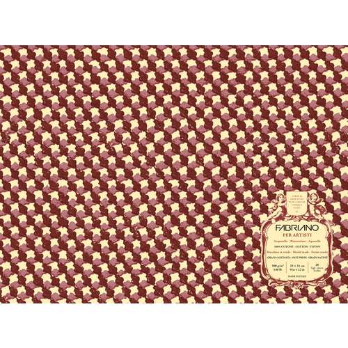 FABRIANO® | BLOCCO PER ARTISTI aquarelblok — grana satinata = gesatineerd (2)