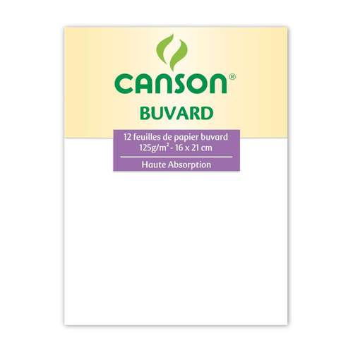 CANSON® vloeipapieren set 12 vellen 