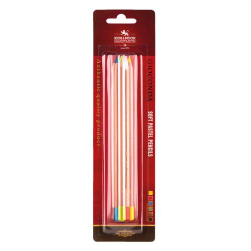 KOH-I-NOOR | GIOCONDA 8820 soft pastelpotlood — 6-set Basic 