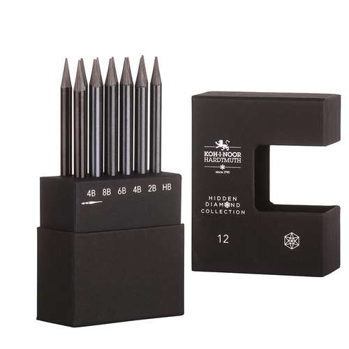 Coffret présentoir de 12 mines Progresso Hidden Diamond Koh-I-Noor (2)