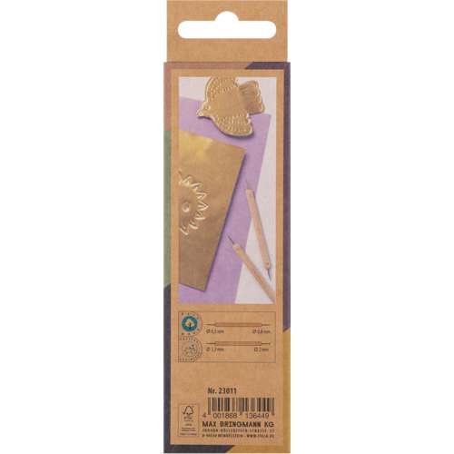 Lot de 2 double-pointes à gaufrer et à embosser Folia (3)