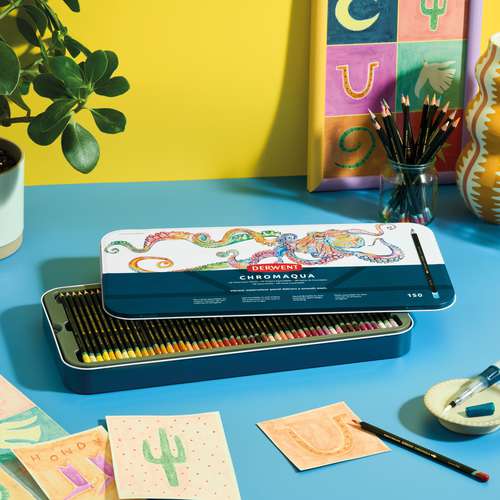 Coffrets de crayons de couleur Chromaqua Derwent (11)